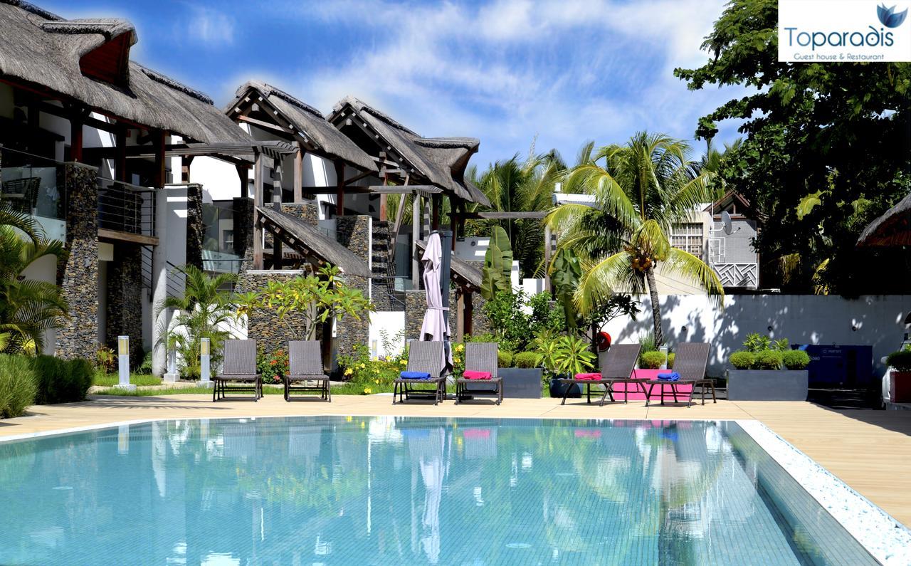 Toparadis Guest House Pereybere Beach Buitenkant foto